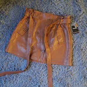Leather Skirt